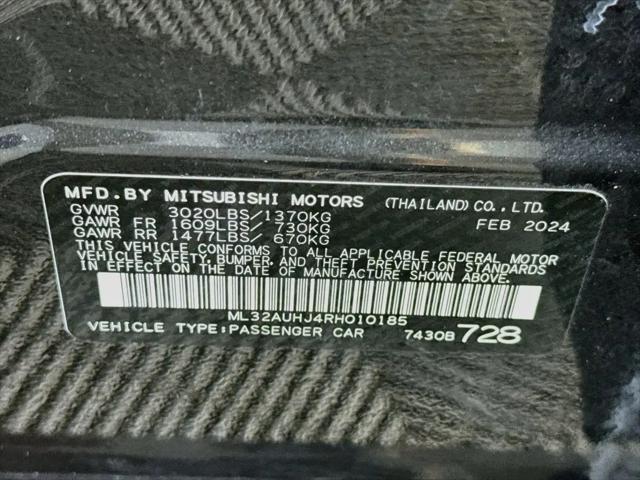 2024 Mitsubishi Mirage ES