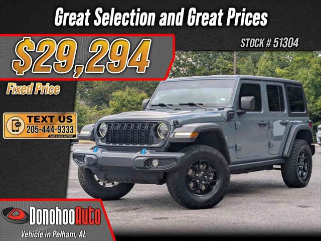 2024 Jeep Wrangler 4xe Willys 4xe for sale in Pelham, AL