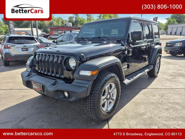 2019 Jeep Wrangler Unlimited Sport S 4x4 for sale in Englewood, CO