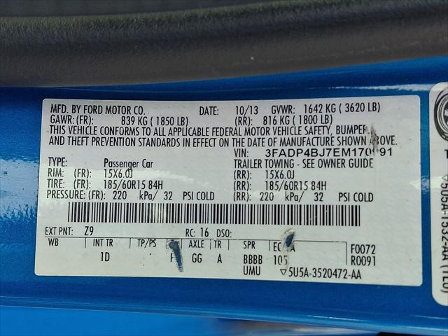 2014 Ford Fiesta SE