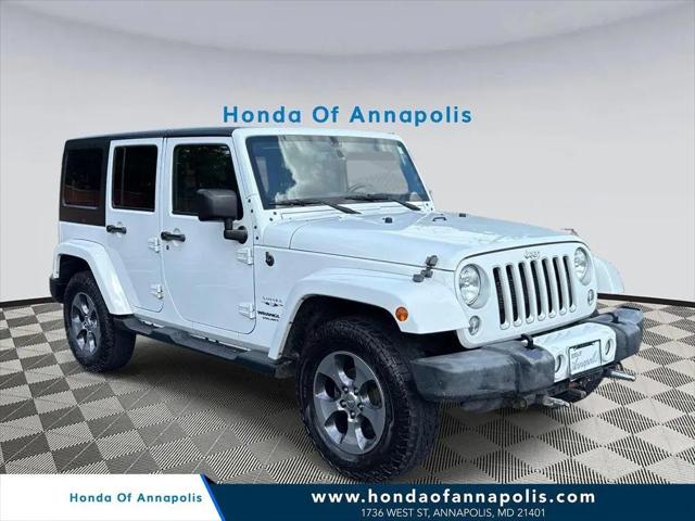 2016 Jeep Wrangler Unlimited Sahara for sale in Annapolis, MD