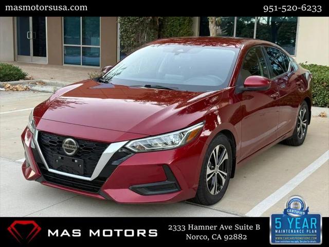 2021 Nissan Sentra SV Xtronic CVT for sale in Norco, CA