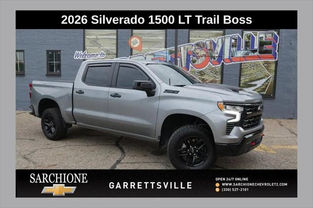 2026 Chevrolet Silverado 1500 4WD Crew Cab Short Bed LT Trail Boss for sale in Garrettsville, OH