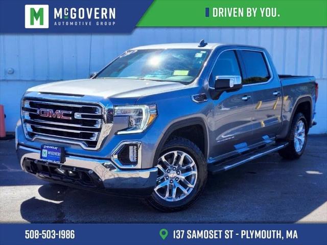 2021 GMC Sierra 1500 4WD Crew Cab Short Box SLT for sale in Plymouth, MA
