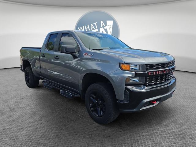 2020 Chevrolet Silverado 1500 4WD Double Cab Standard Bed Custom Trail Boss for sale in Austintown, OH