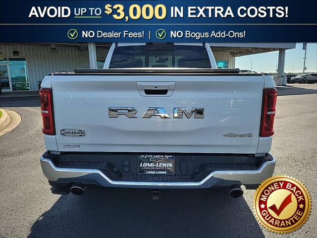 Used 2025 RAM 1500 Limited Longhorn Crew Cab 4x4 57" Box For Sale in Muscle Shoals, AL