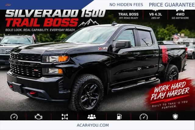 2021 Chevrolet Silverado 1500 4WD Crew Cab Short Bed Custom Trail Boss for sale in Brick Township, NJ