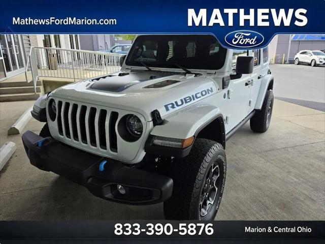 2021 Jeep Wrangler 4xe Unlimited Rubicon 4x4 for sale near Marion, OH