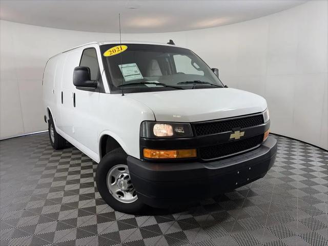 2021 Chevrolet Express Cargo Van RWD 2500 Regular Wheelbase WT for sale in Mishawaka, IN