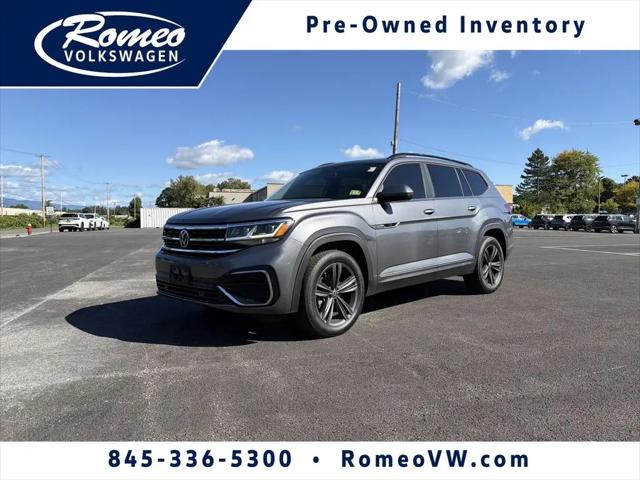 2021 Volkswagen Atlas 3.6L V6 SE w/Technology R-Line for sale in Kingston, NY