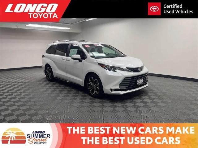 2025 Toyota Sienna Platinum for sale in El Monte, CA