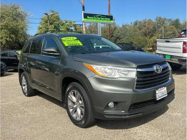 2014 Toyota Highlander XLE V6 for sale in Redding, CA