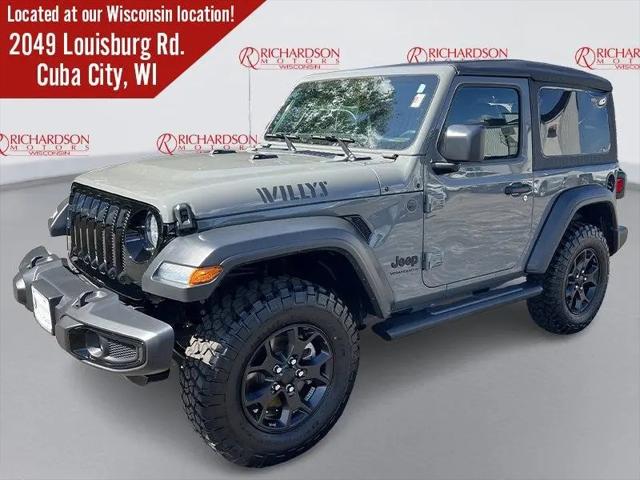 2023 Jeep Wrangler 2-Door Willys Sport 4x4 for sale in Dubuque, IA