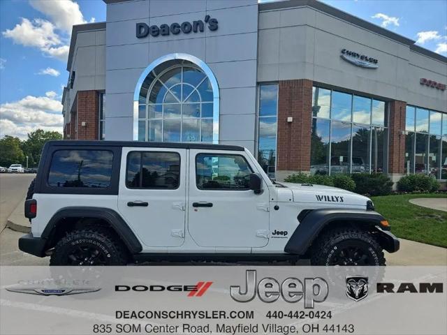 2023 Jeep Wrangler 4-Door Willys 4x4 for sale in Mayfield, OH