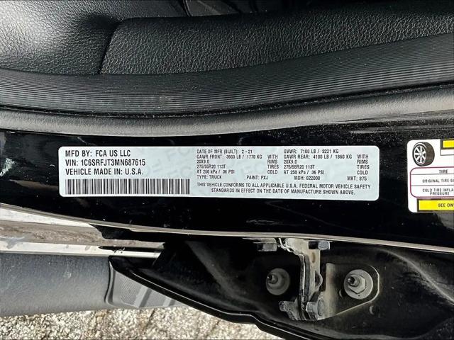 2021 Ram 1500 Laramie Crew Cab 4x4 57 Box