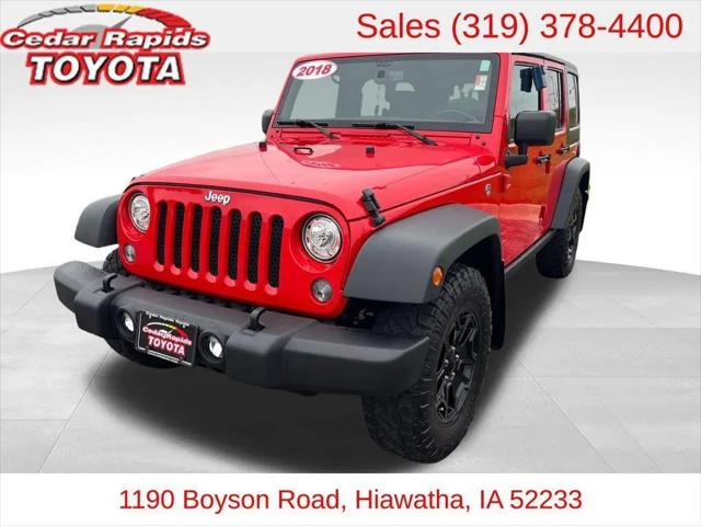 2018 Jeep Wrangler JK Unlimited Sport S 4x4 for sale in Hiawatha, IA