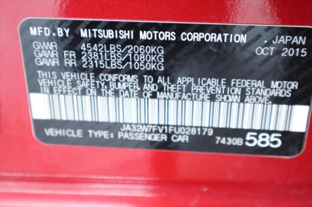 2015 Mitsubishi Lancer Evolution Final Edition