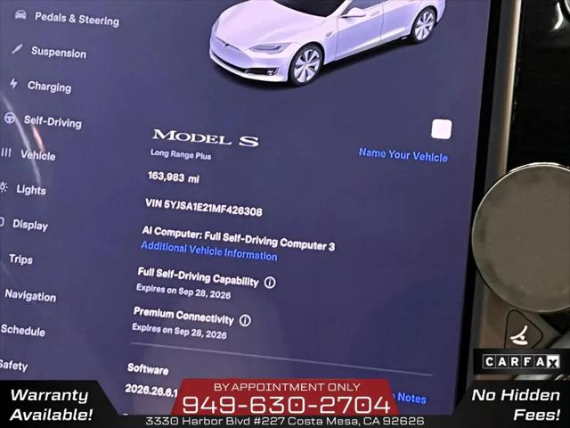 2021 Tesla Model S Long Range Plus Dual Motor All-Wheel Drive