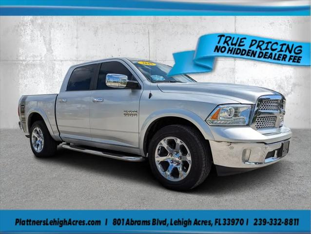 2018 Ram 1500 Laramie Crew Cab 4x4 57 Box for sale in Lehigh Acres, FL