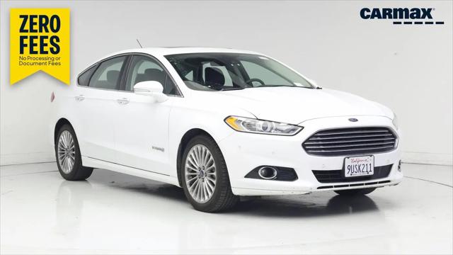 2014 Ford Fusion Hybrid Titanium for sale in Inglewood, CA