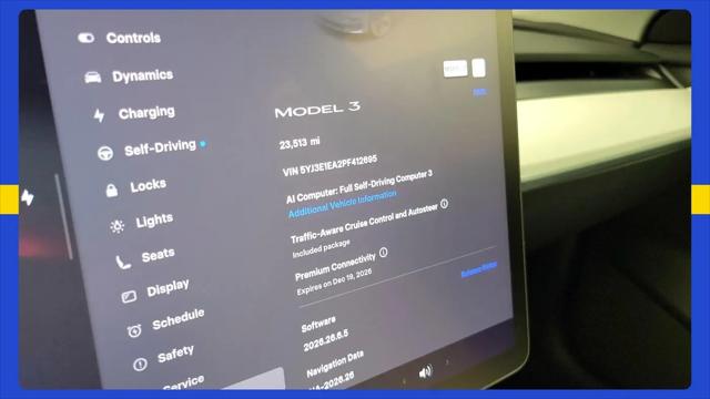 2023 Tesla Model 3 Rear-Wheel Drive