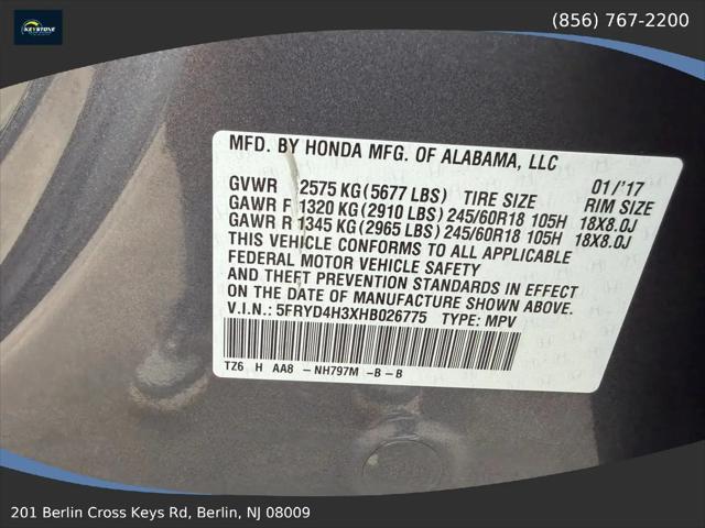 2017 Acura MDX Base