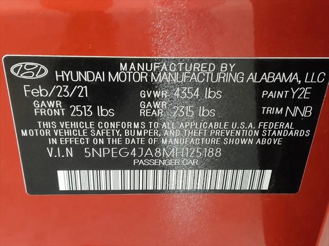 2021 Hyundai Sonata SE