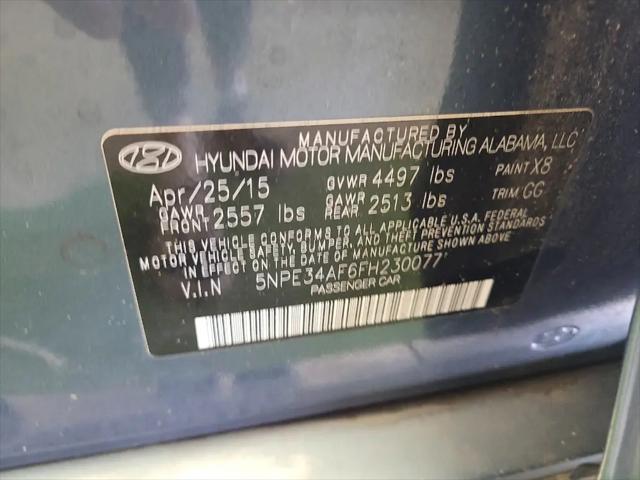 2015 Hyundai Sonata Sport