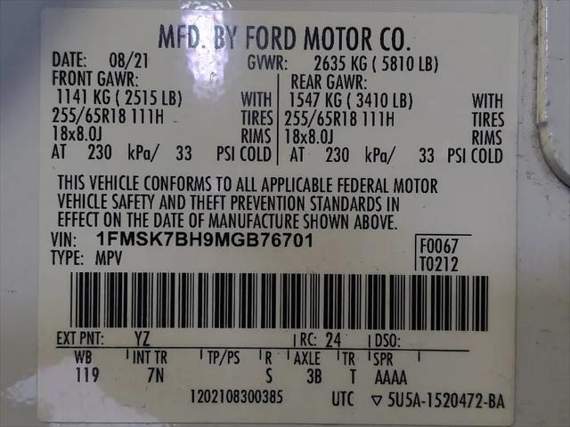 2021 Ford Explorer Base
