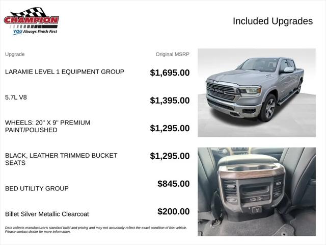2019 Ram 1500 Laramie Crew Cab 4x4 57 Box