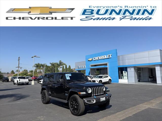2022 Jeep Wrangler 4xe Unlimited Sahara 4x4 for sale in Santa Paula, CA