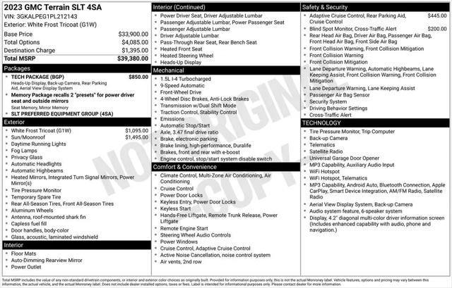 2023 GMC Terrain FWD SLT