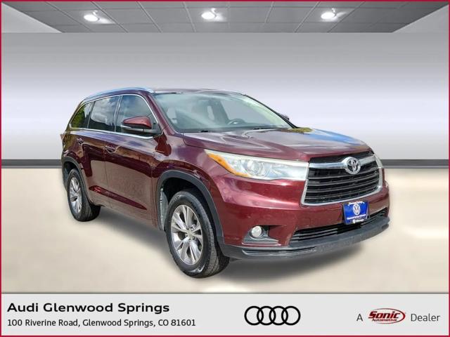 2015 Toyota Highlander XLE V6 for sale in Glenwood Springs, CO
