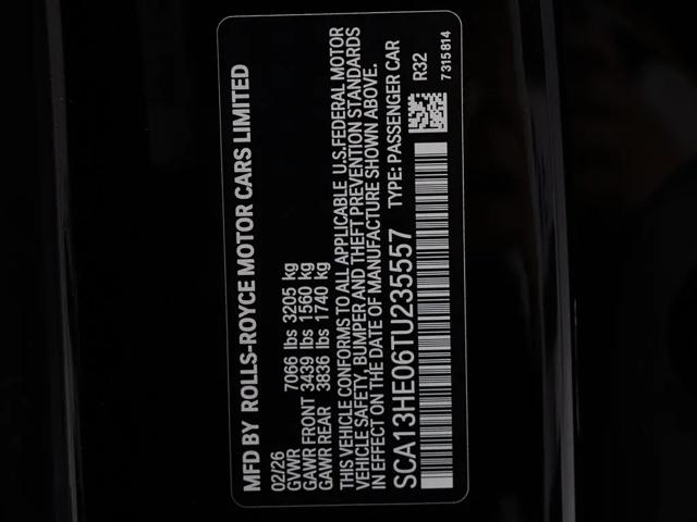 2026 Rolls-Royce Phantom Phantom