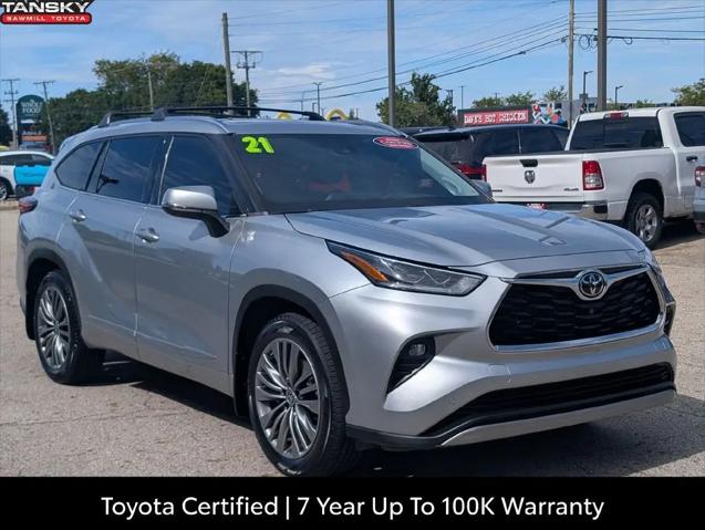 2021 Toyota Highlander Platinum for sale near Dublin, OH