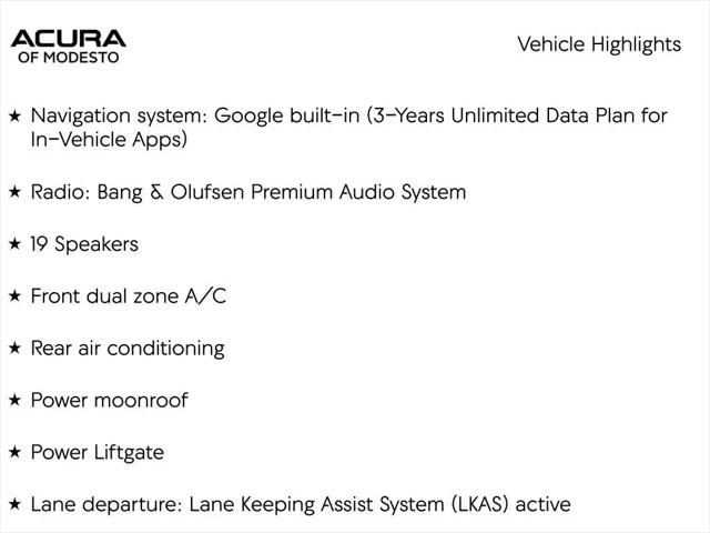 2026 Acura MDX Technology Package