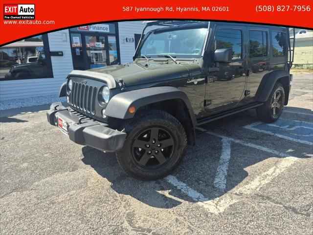 2016 Jeep Wrangler Unlimited Black Bear for sale in Hyannis, MA