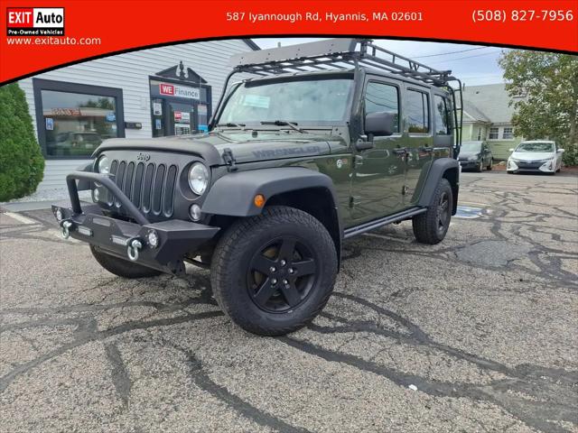 2016 Jeep Wrangler Unlimited Black Bear for sale in Hyannis, MA