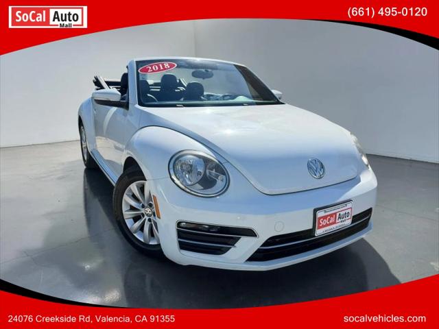 2018 Volkswagen Beetle 2.0T Coast for sale in Castaic, CA
