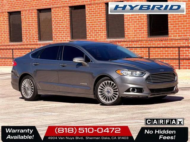 2013 Ford Fusion Hybrid Titanium for sale in Sherman Oaks, CA