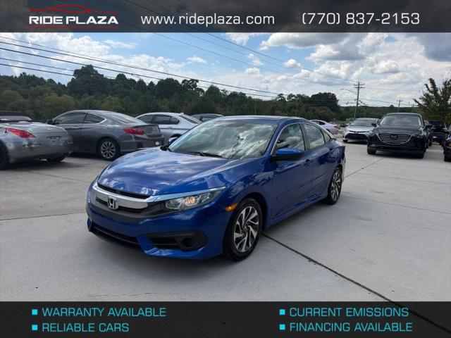 2016 Honda Civic EX for sale in Loganville, GA