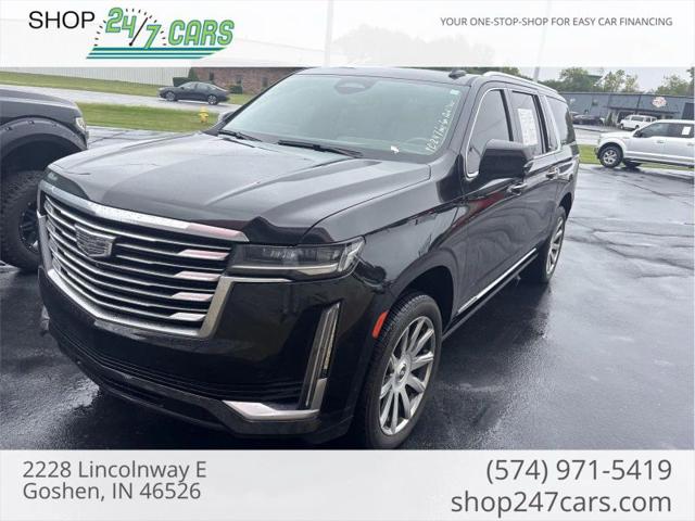 2021 Cadillac Escalade ESV 4WD Premium Luxury Platinum for sale in Larwill, IN
