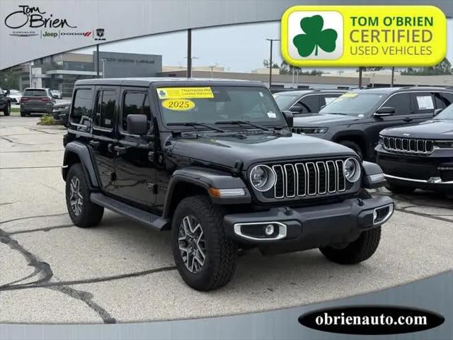 2025 Jeep Wrangler 4-Door Sahara 4x4 for sale in Indianapolis, IN