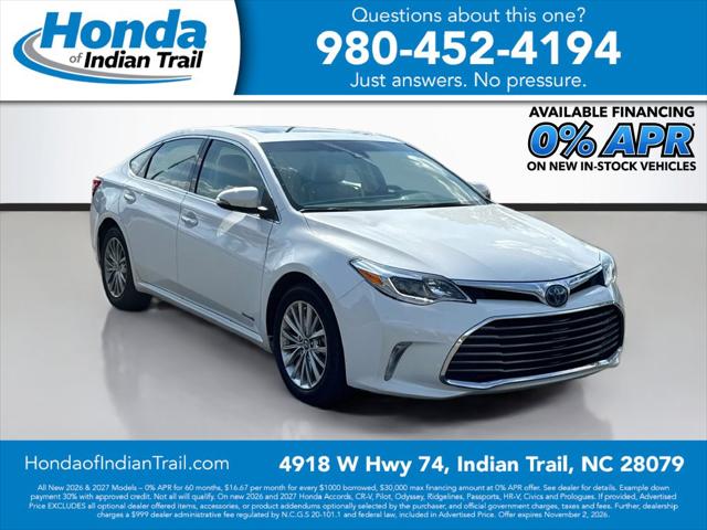 2016 Toyota Avalon Hybrid Limited for sale in Indian Trail, NC