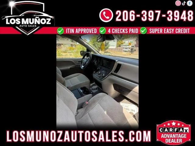 2018 Toyota Sienna LE 7 Passenger for sale in Burien, WA