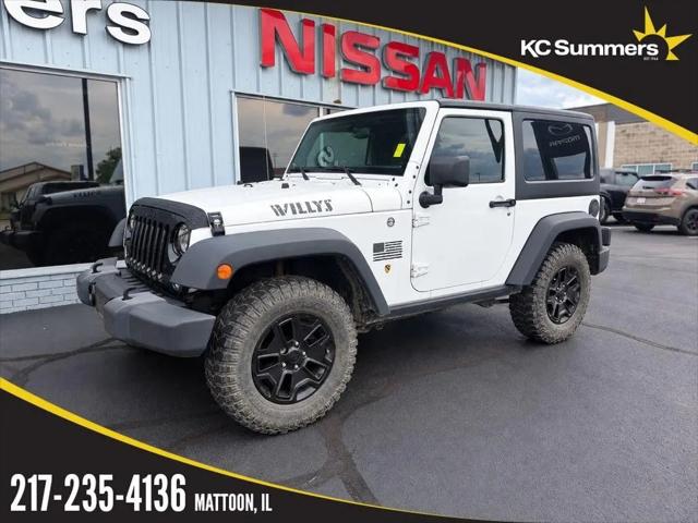 2017 Jeep Wrangler Willys Wheeler 4x4 for sale in Mattoon, IL