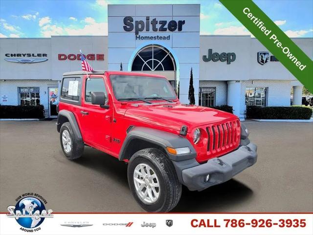 2023 Jeep Wrangler 2-Door Sport S 4x4 for sale in Homestead, FL