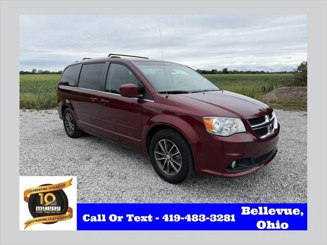 2017 Dodge Grand Caravan SXT for sale in Bellevue, OH