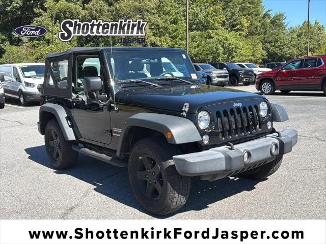 2016 Jeep Wrangler Sport for sale in Jasper, GA