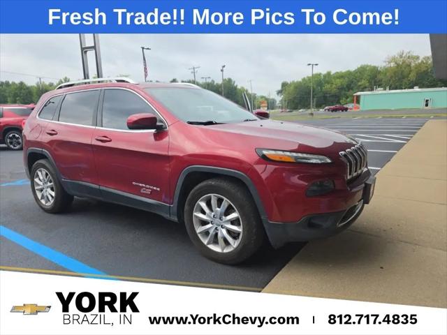 2016 Jeep Cherokee Limited for sale in Brazil, IN